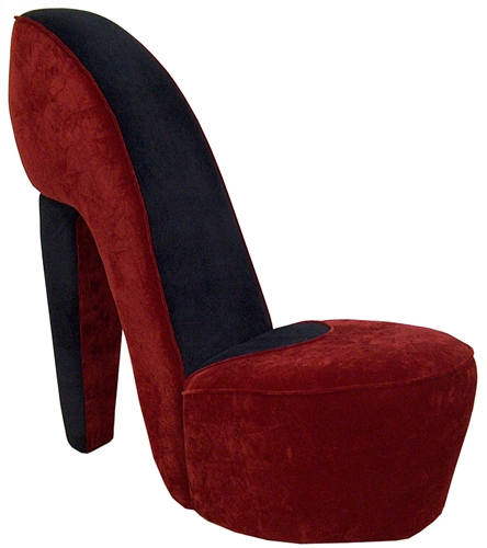 ... zebra high heel shoe chair zebra black high heel shoe chair furniture