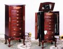 Large Jewelry Armoire ~ Cherry